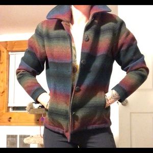 One-Of-A-Kind Womens Woolrich Rainbow Jacket